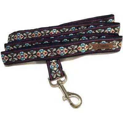 Personalised Designer Cotton Dog Collar - mezetto