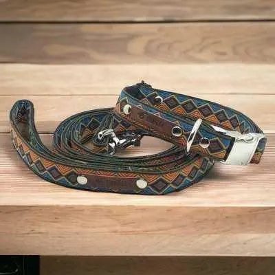 Personalised Luxury Pet Collar Set by Finnigan's 🐾 - mezetto