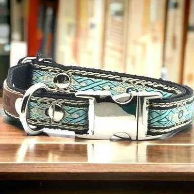 Personalised Pup Cotton Collar by Adorned Essence-0