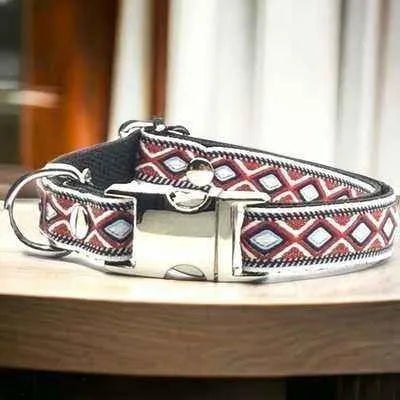 Personalised Pup Cotton Collar - mezetto