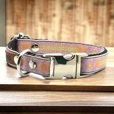 Petite Pooch Chic Cotton Collar - mezetto