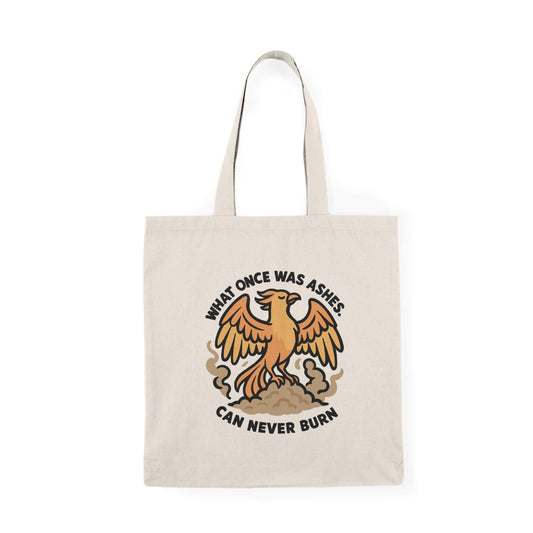 Phoenix Tote Bag – What Once Was Ashes Can Never Burn - mezetto KEOLIX KEOLIX