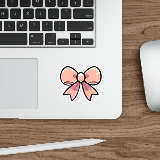 Pink Bow Sticker – Sweet, Stylish & Waterproof - mezetto KEOLIX KEOLIX