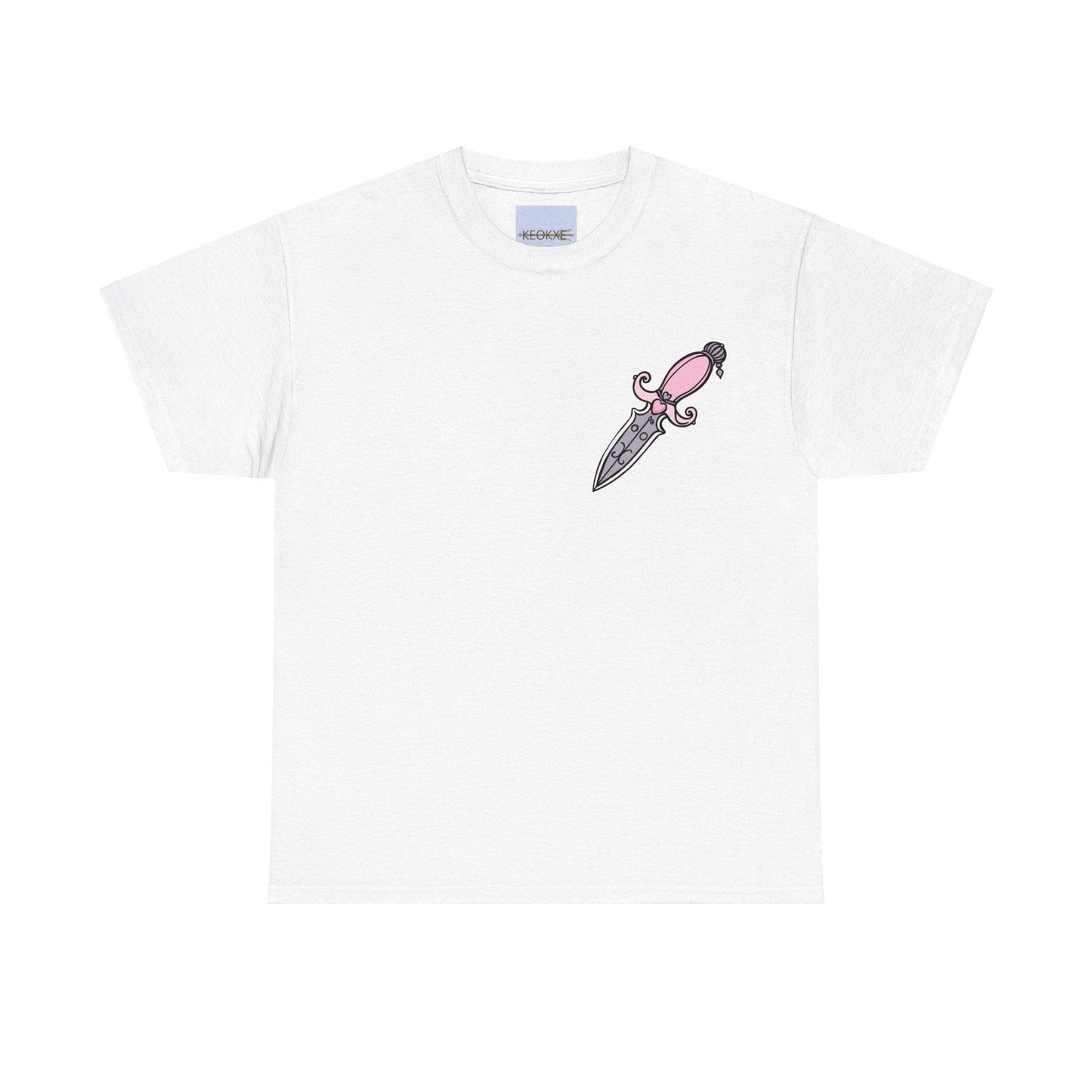 Pink Dagger – Bold & Playful Graphic T-Shirt - mezetto KEOLIX KEOLIX