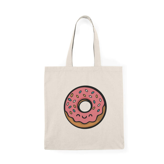 Pink Donut Tote Bag - mezetto KEOLIX KEOLIX