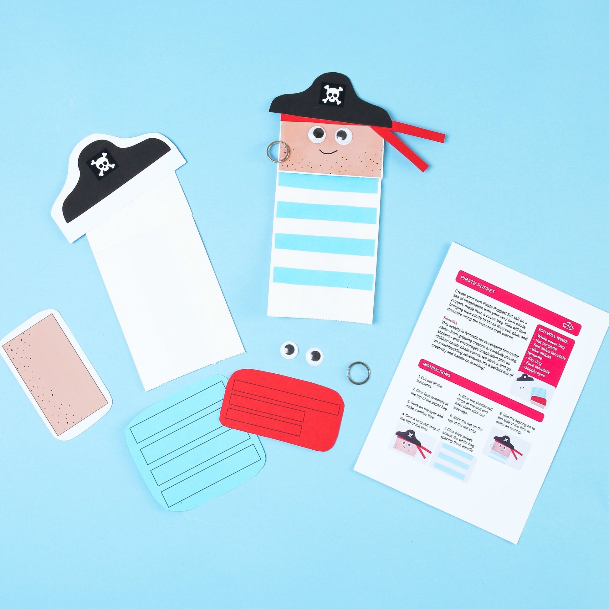 Pirate Activity Kit - mezetto My Mini Maker My Mini Maker