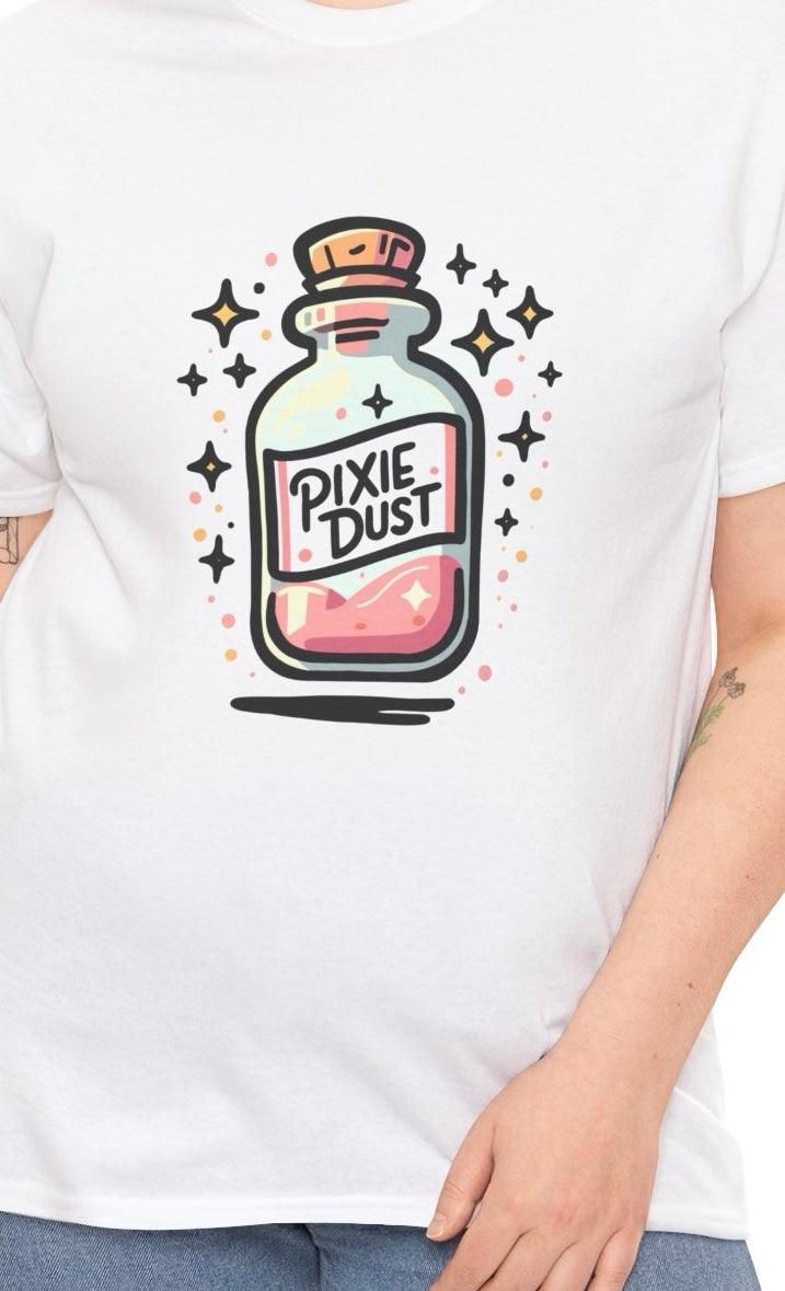 Pixie Dust Fairycore T-Shirt | Magical Potion Graphic Tee - mezetto KEOLIX KEOLIX