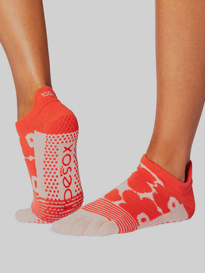 ToeSox Low Rise Full Toe Women's Yoga Grip Socks