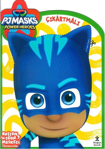 Pjmasks Power Heroes - Baştan Sona Maskeli Boyama Kitabı