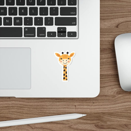 Playful Giraffe Sticker – Cute Animal Vinyl Decal - mezetto KEOLIX KEOLIX