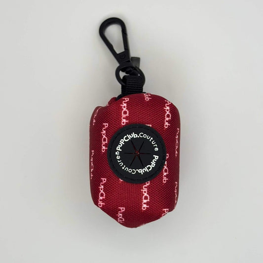 Poo Bag Holder - Berry red - mezetto PupClub Couture PupClub Couture