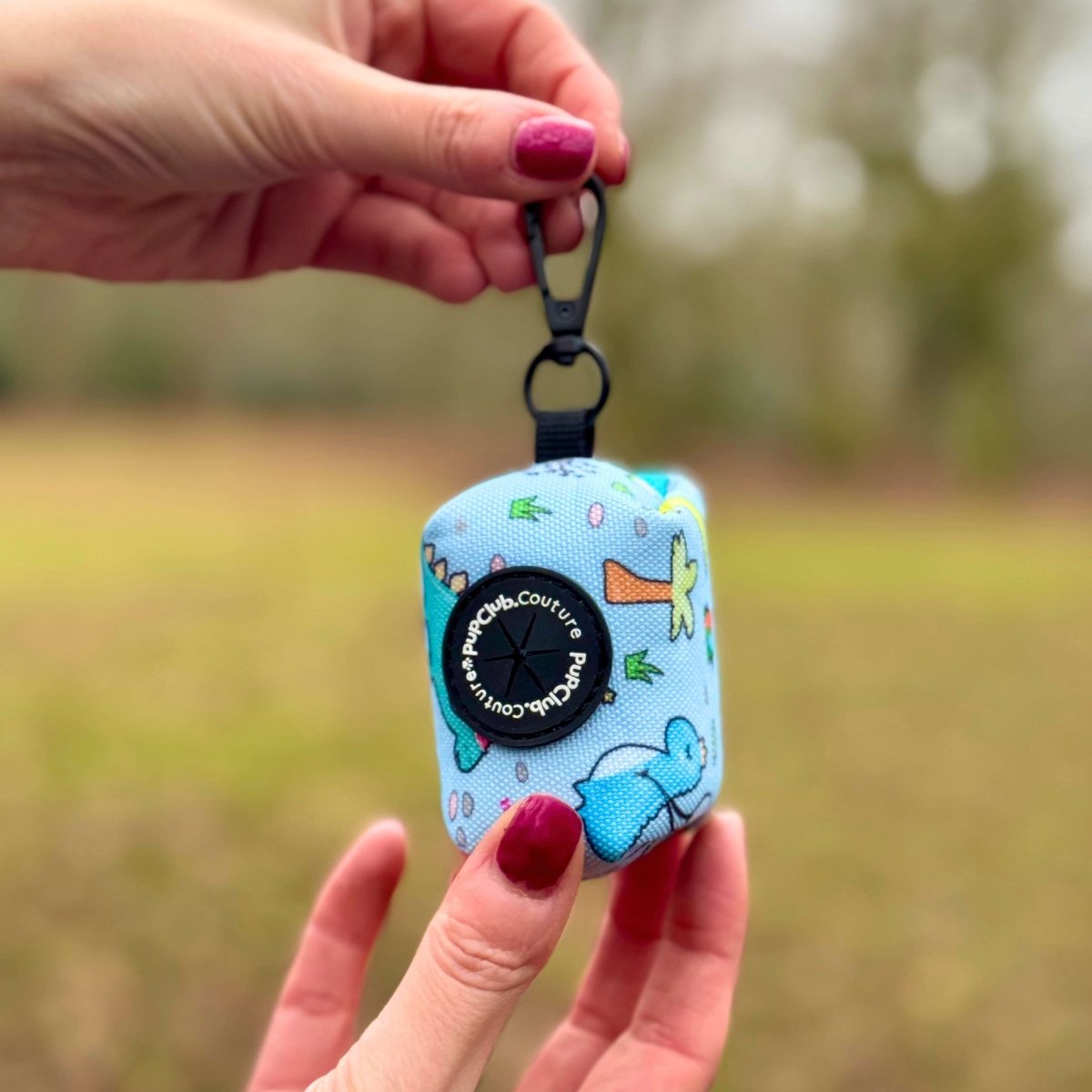 Poo Bag Holder - Jurassic Party - mezetto PupClub Couture PupClub Couture