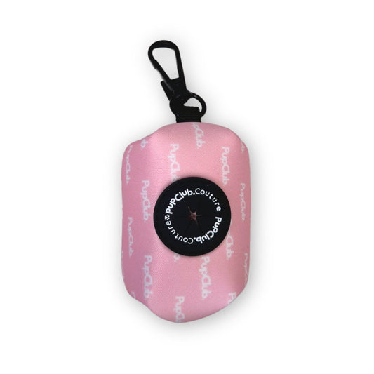 Poo Bag Holder - Pastel Pink - mezetto PupClub Couture PupClub Couture