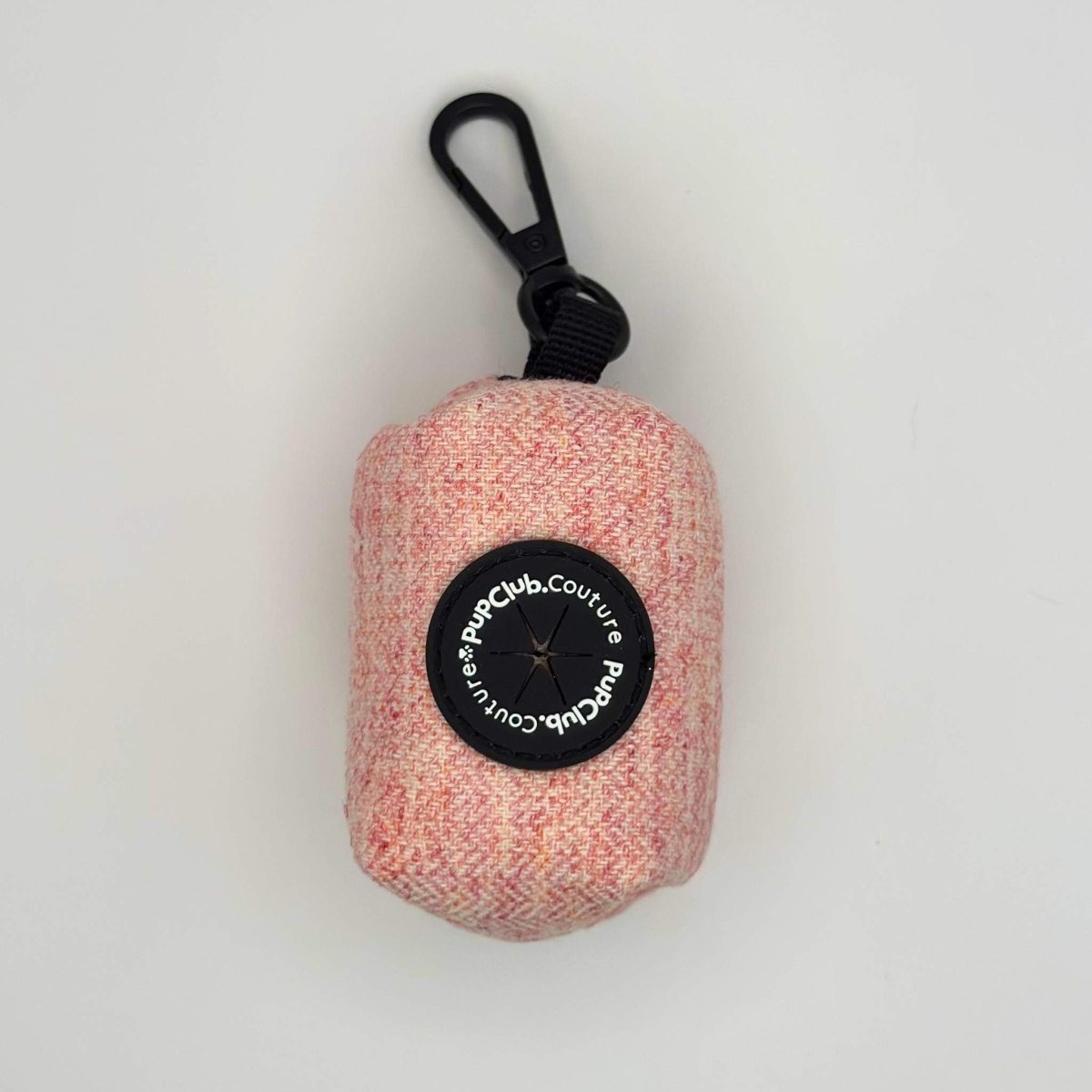 Poo Bag Holder - Tweed Pink - mezetto PupClub Couture PupClub Couture