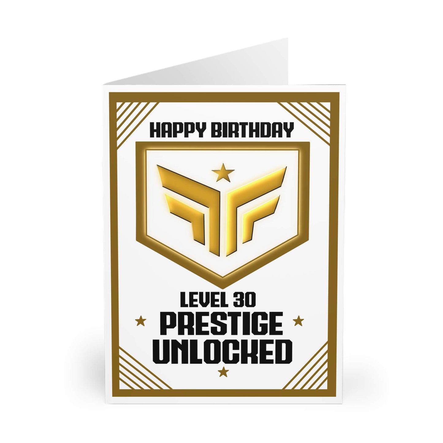 Prestige Unlocked – Gamer Birthday Card - mezetto KEOLIX KEOLIX