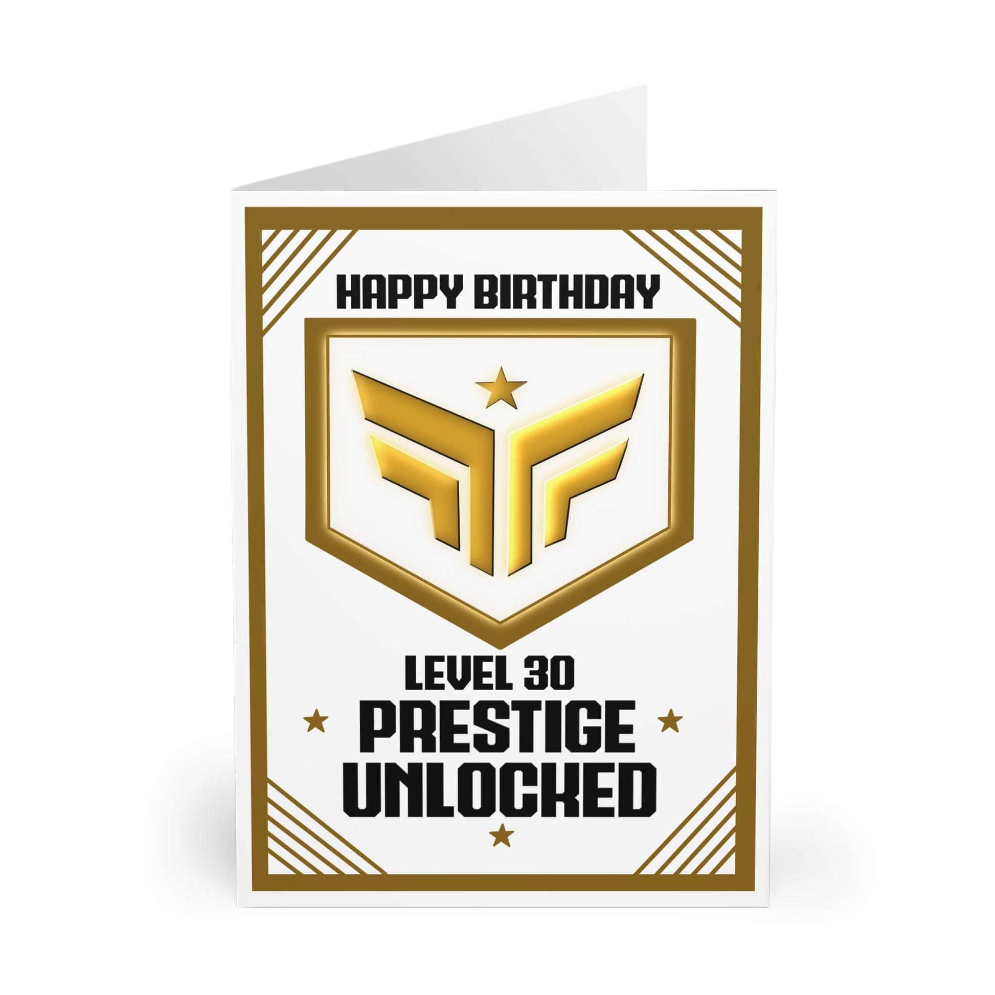 Prestige Unlocked – Gamer Birthday Card - mezetto KEOLIX KEOLIX
