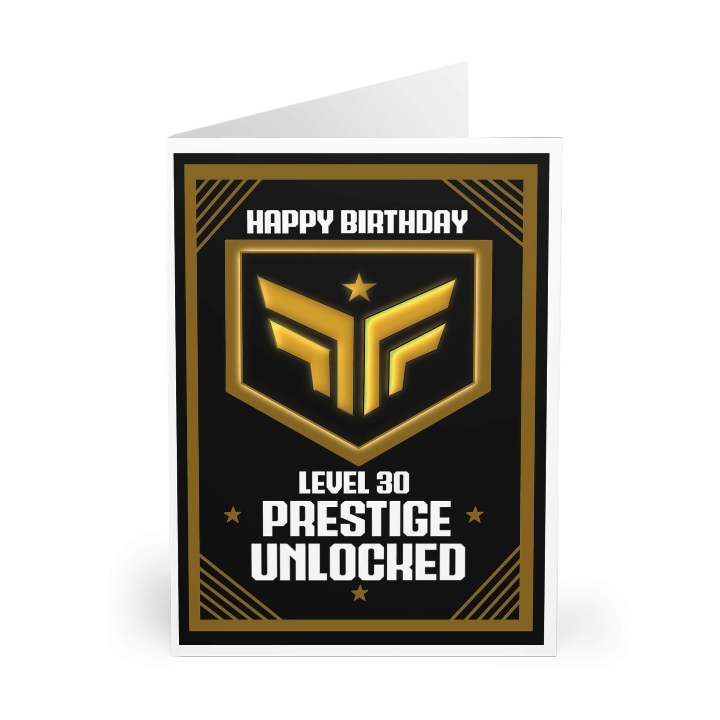 Prestige Unlocked – Gamer Birthday Card - mezetto KEOLIX KEOLIX