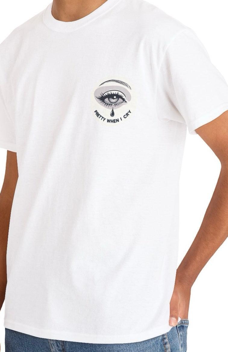 Pretty When I Cry T-Shirt | Sad Girl Soft Aesthetic Tee - mezetto KEOLIX KEOLIX