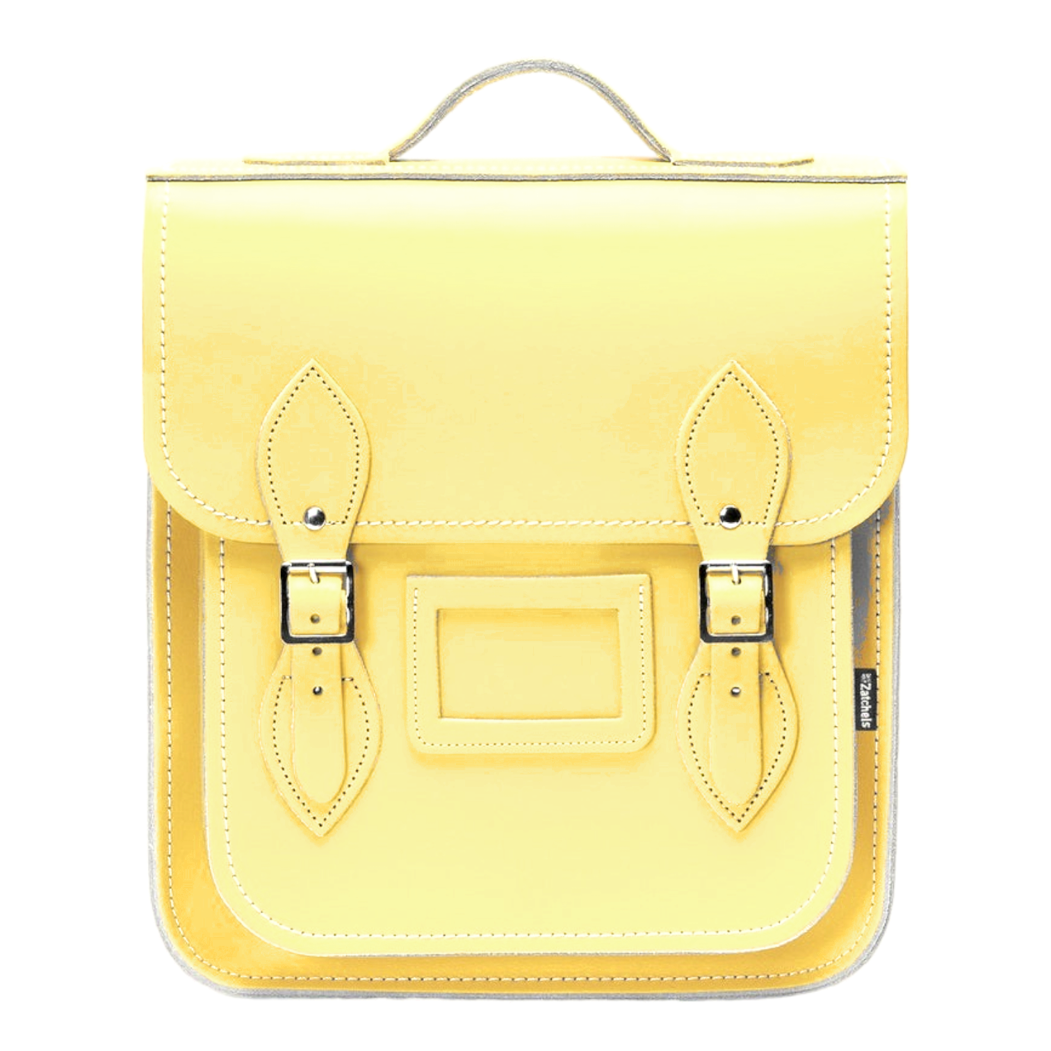 Handmade Leather City Backpack - Primrose Yellow-0