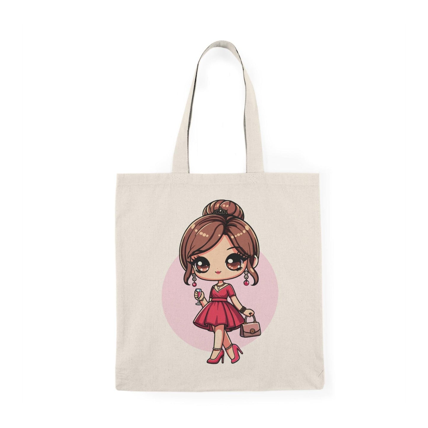 Princess in Pink Tote Bag – Fairy Tale Royalty Eco Tote - mezetto KEOLIX KEOLIX