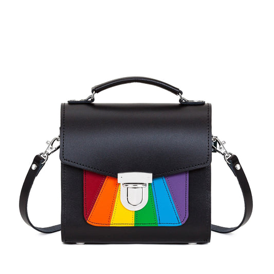 Handmade Leather Sugarcube Handbag - Pride-0