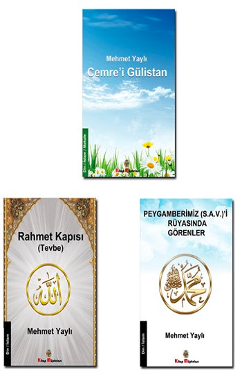 Rahmet Kapısı (Tevbe) - Rüyasında Peygamberimiz (SAV)'i Görenler - Cemre'i Gülistan Dini Kitap Seti (3 Kitap)