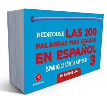Redhouse Las 100 Palabras Mas Usadas En Espanol-3 (İspanyolca Dil Kartları)