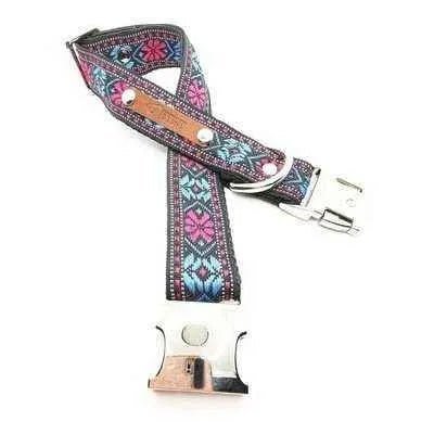 Regal Cotton Dog Collar - mezetto