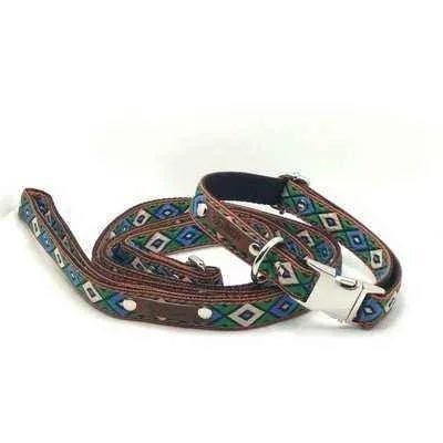 Regal Paws Designer Cotton Dog Collar 🌟 - mezetto