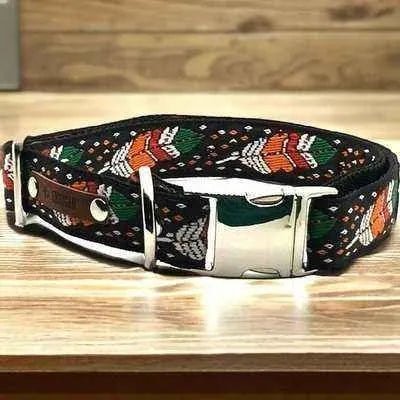 Regal Paws Personalised Cotton Collar for Majestic Mutts - mezetto