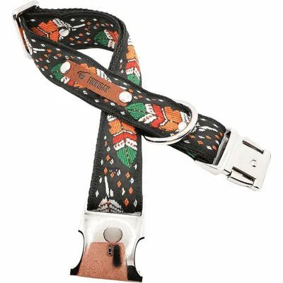 Regal Paws Personalised Cotton Collar for Majestic Mutts - mezetto