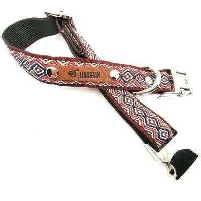 Regal Paws Personalised Cotton Dog Collar - Furbaby's Name Edition - mezetto