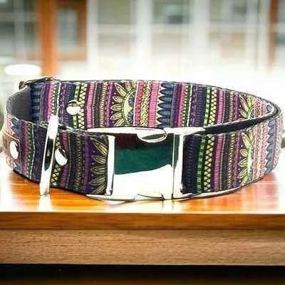 Regal Pooch Cotton Dog Collar - mezetto