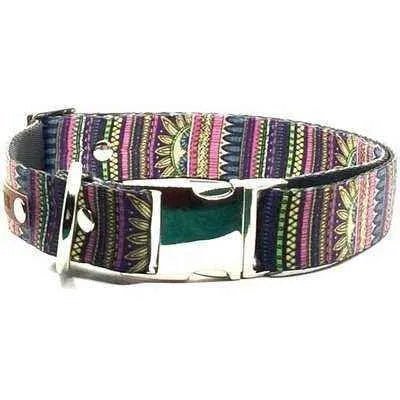 Regal Pooch Cotton Dog Collar - mezetto