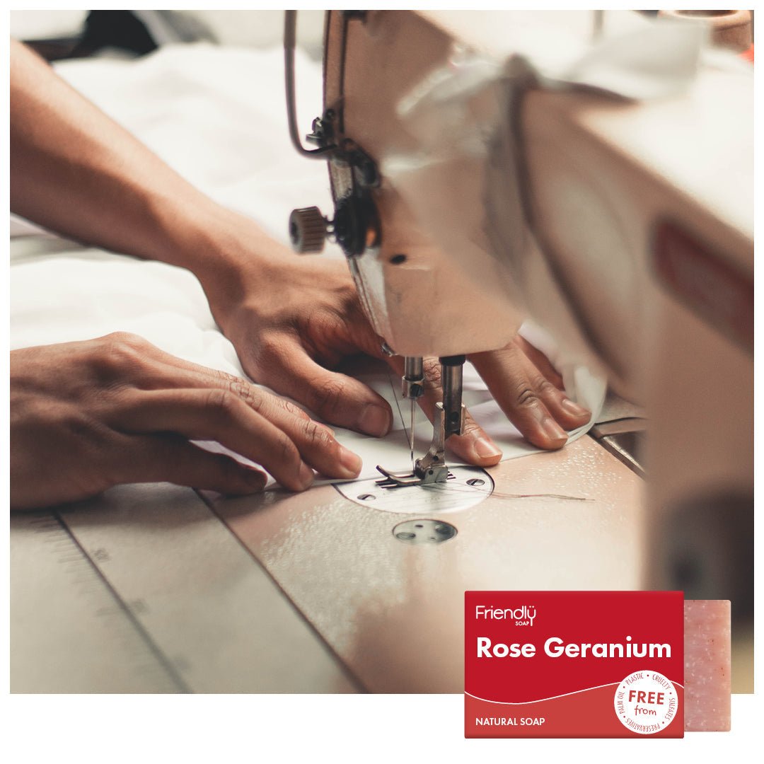 Rose Geranium Natural Soap - mezetto Friendly Soap Friendly Soap