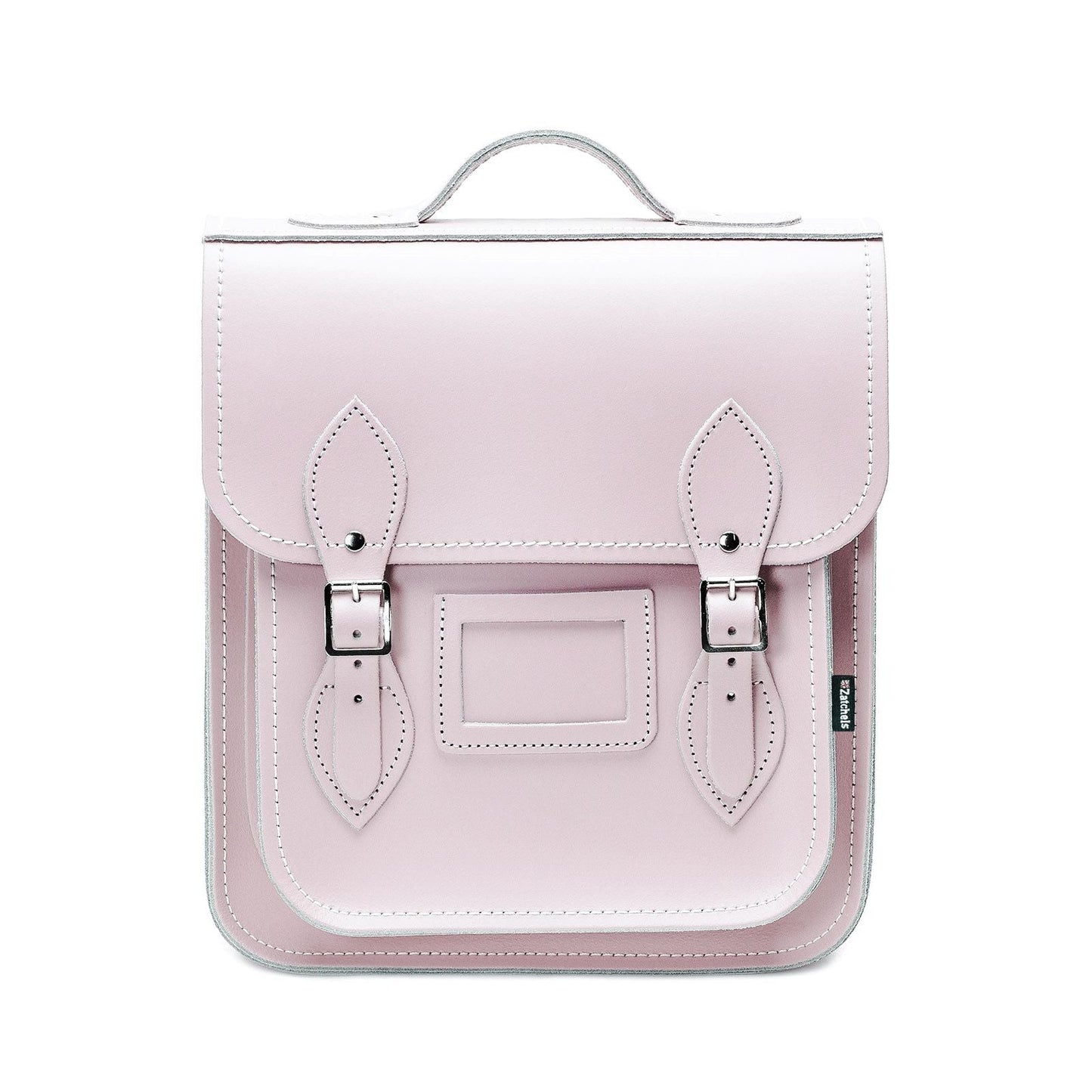 Handmade Leather City Backpack - Rose Quartz-0