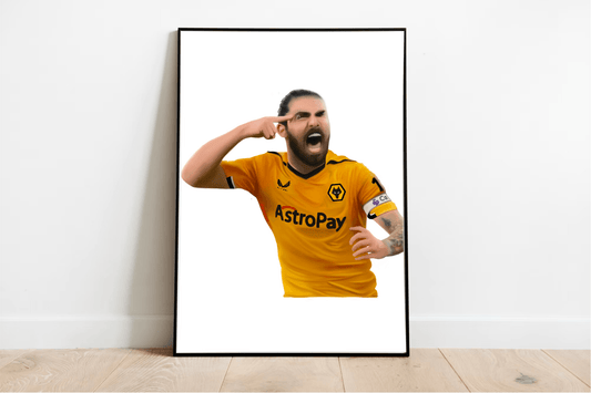 Ruben Neves Football Art Print | A3 A4 A5 - mezetto KEOLIX KEOLIX