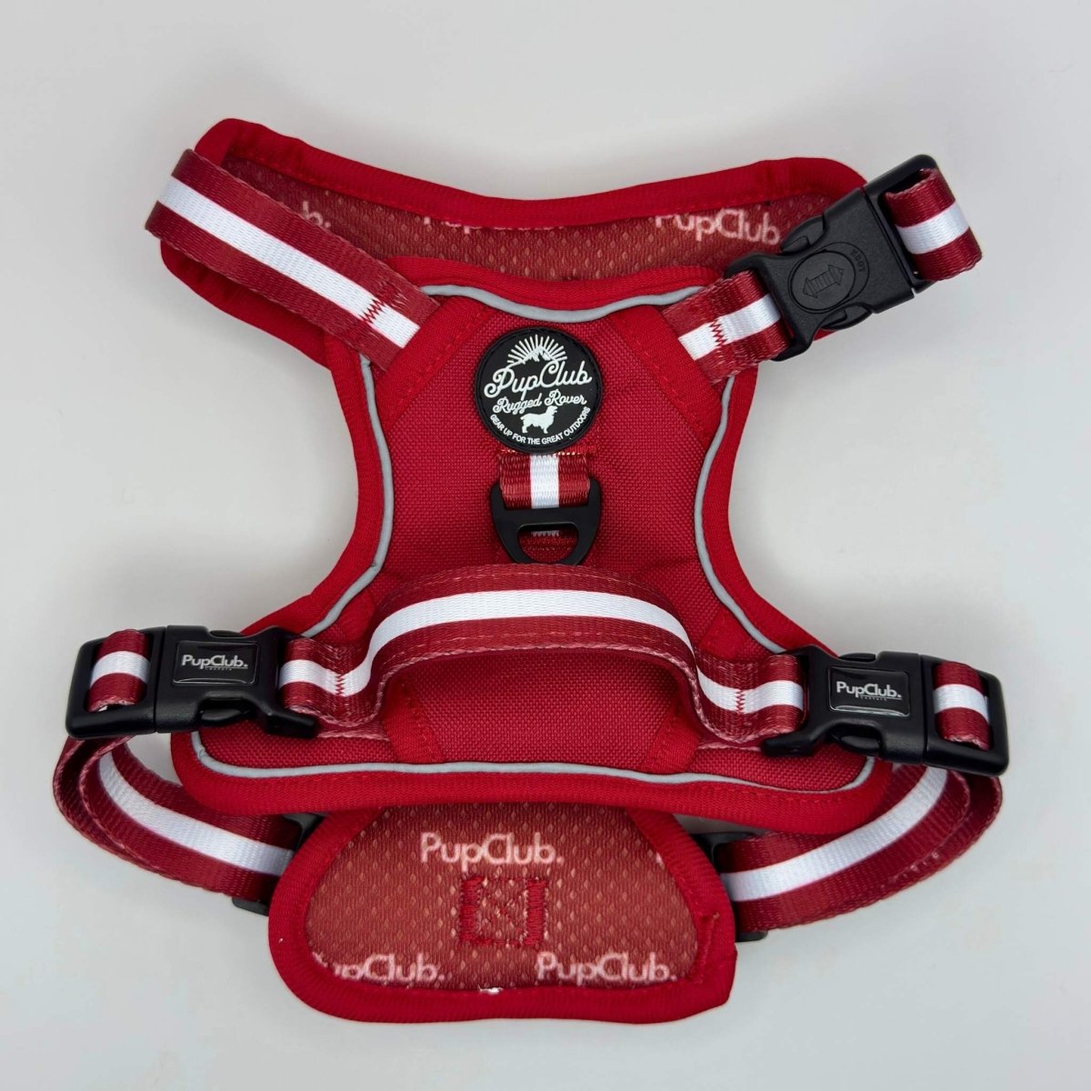Rugged Rover™ Harness - Berry Red - mezetto PupClub Couture PupClub Couture