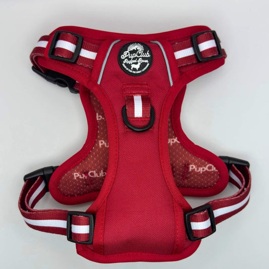 Rugged Rover™ Harness - Berry Red - mezetto PupClub Couture PupClub Couture