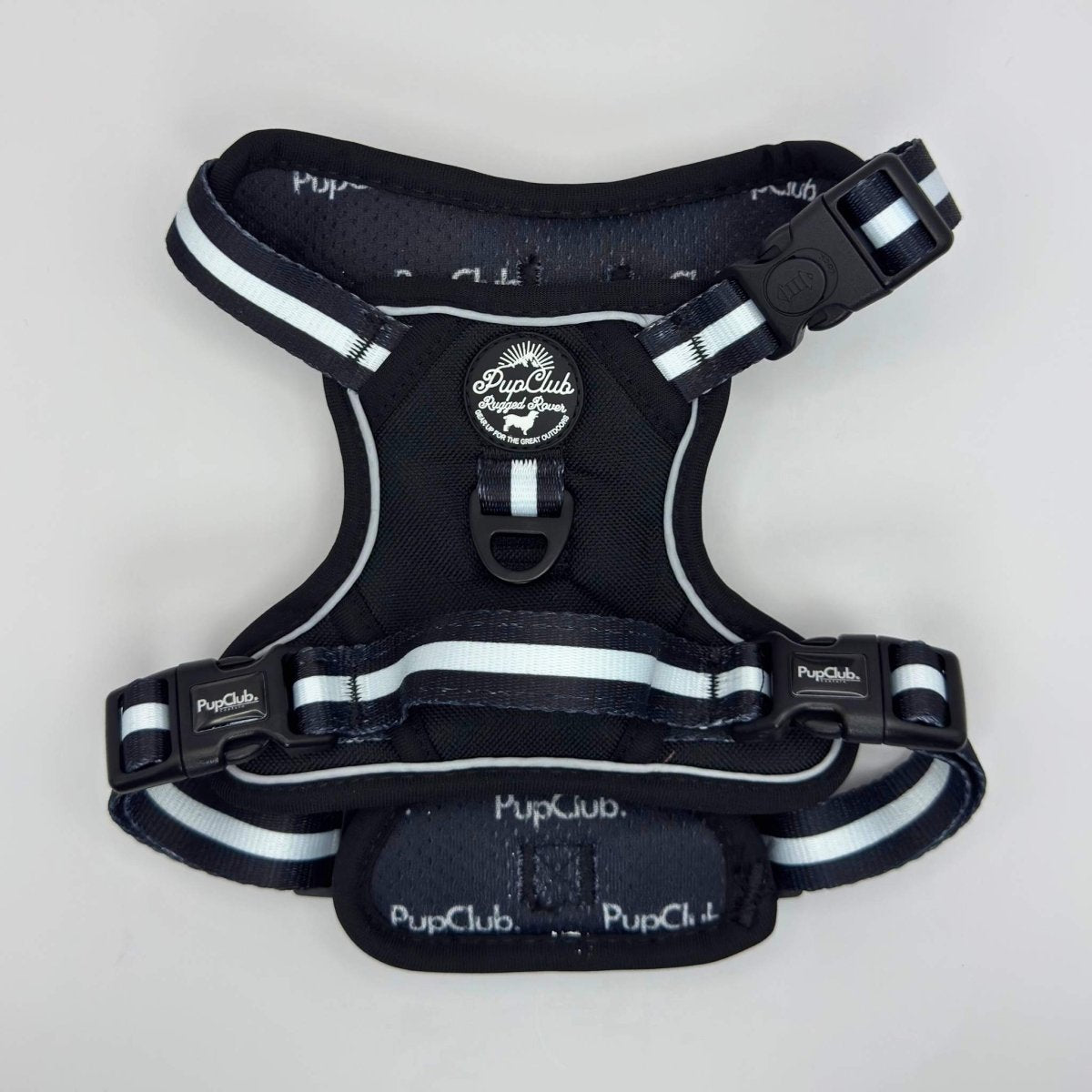 Rugged Rover™ Harness - Midnight Black - mezetto PupClub Couture PupClub Couture