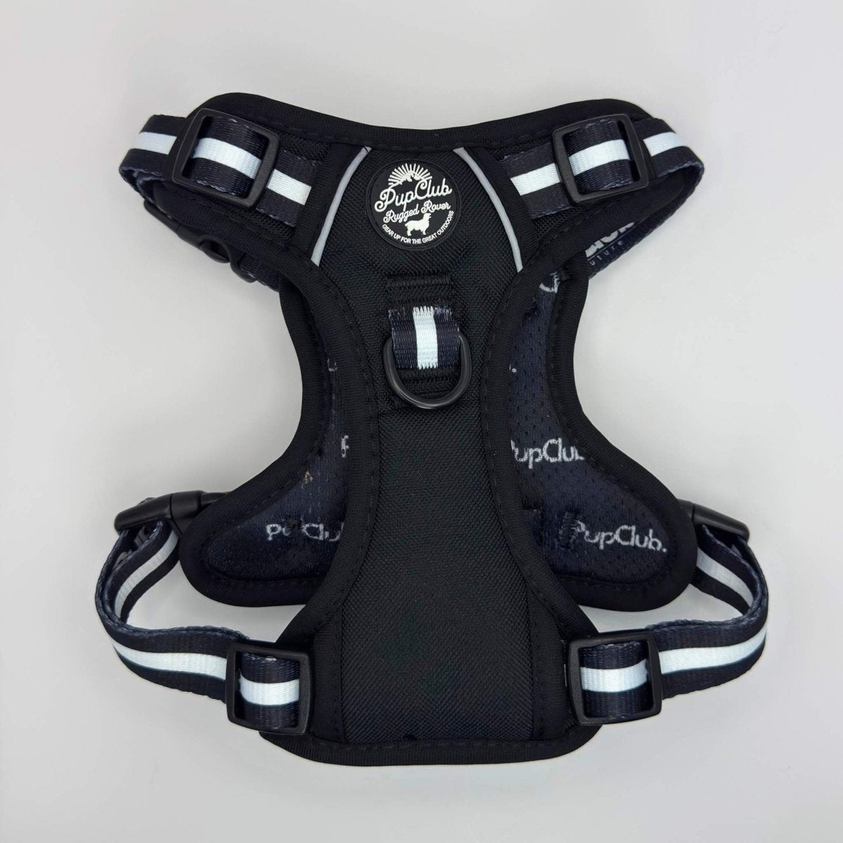 Rugged Rover™ Harness - Midnight Black - mezetto PupClub Couture PupClub Couture