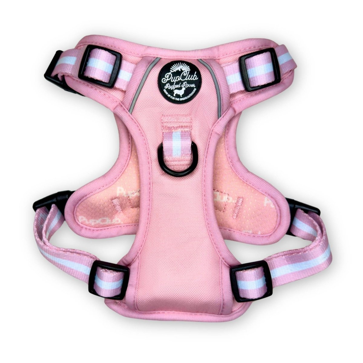 Rugged Rover™ Harness - Pastel Pink - mezetto PupClub Couture PupClub Couture