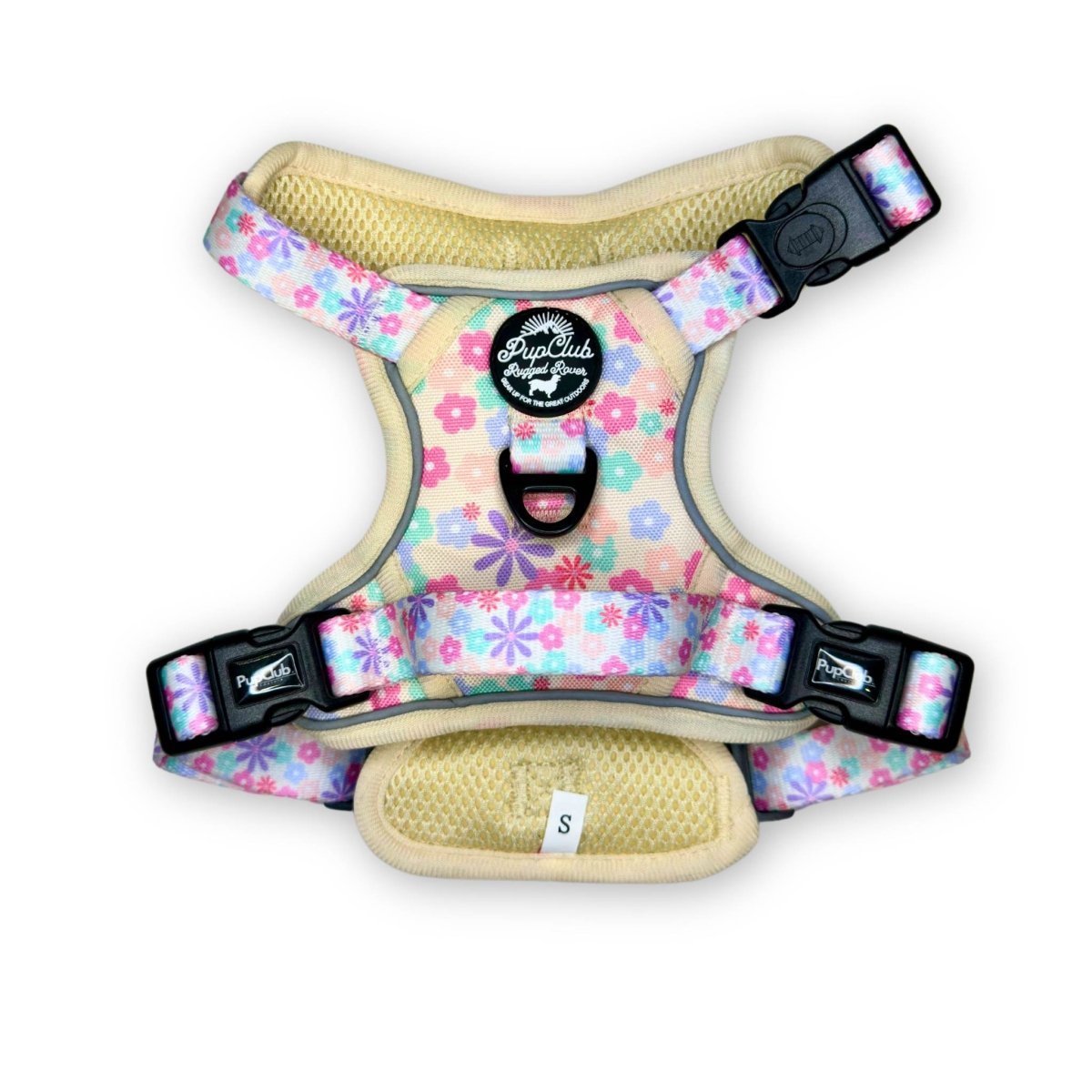 Rugged Rover™ Harness - Pretty Petals - mezetto PupClub Couture PupClub Couture