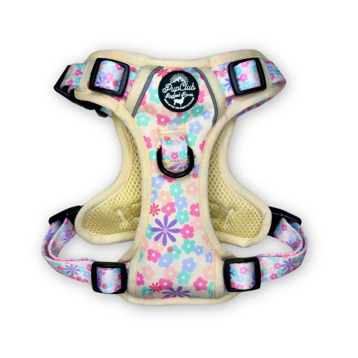 Rugged Rover™ Harness - Pretty Petals - mezetto PupClub Couture PupClub Couture