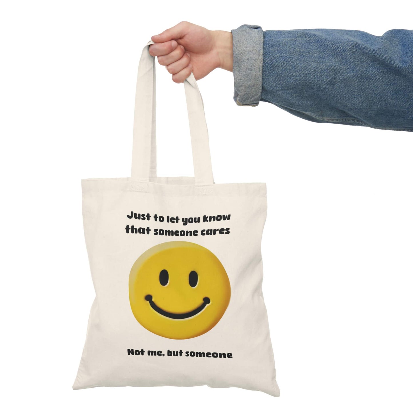 Sarcastic Smiley Face Tote Bag - mezetto KEOLIX KEOLIX
