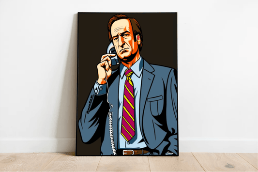 Saul Goodman Art Print | Better Call Saul Poster | A3 A4 A5 - mezetto KEOLIX KEOLIX