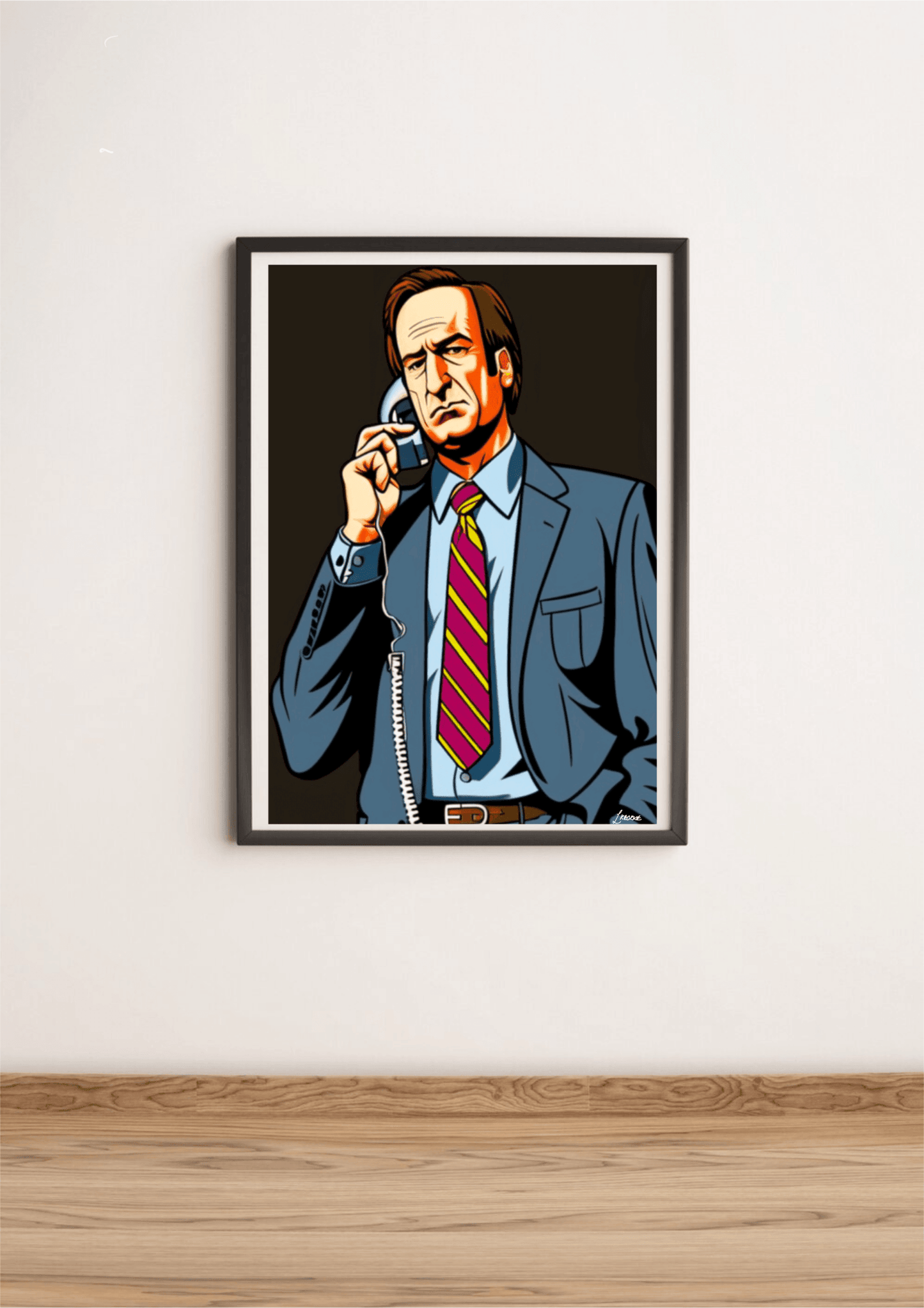 Saul Goodman Art Print | Better Call Saul Poster | A3 A4 A5 - mezetto KEOLIX KEOLIX
