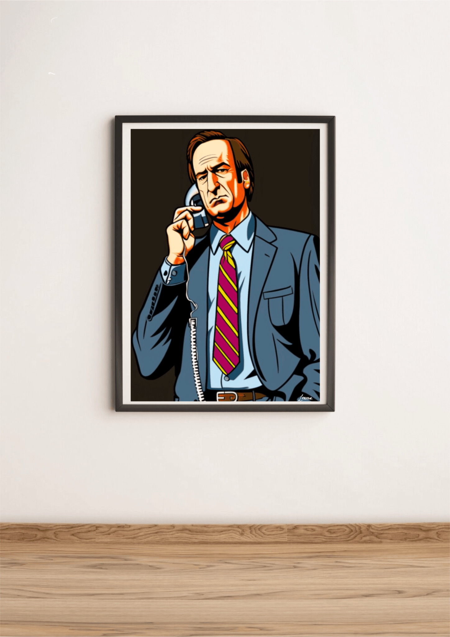 Saul Goodman Art Print | Better Call Saul Poster | A3 A4 A5 - mezetto KEOLIX KEOLIX