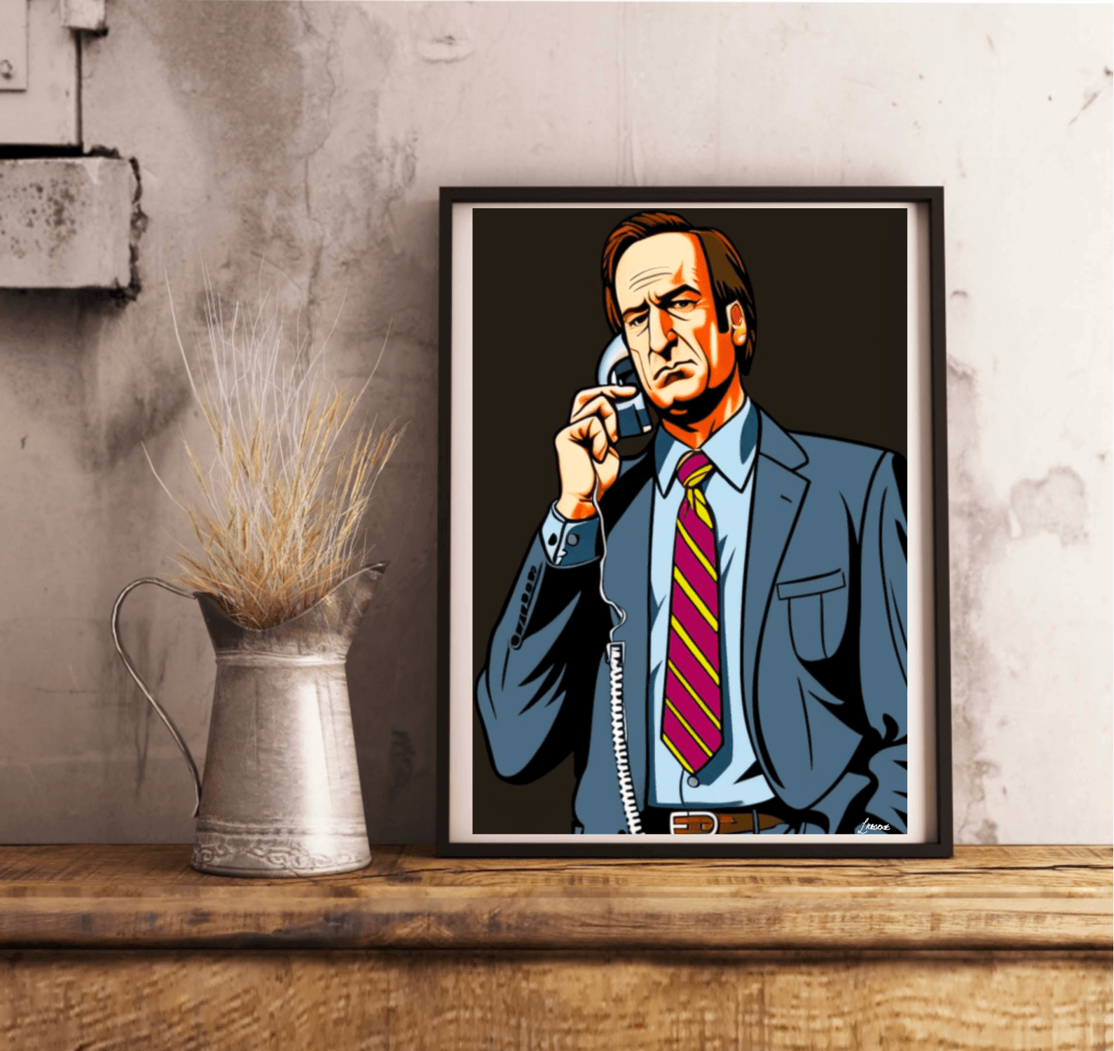 Saul Goodman Art Print | Better Call Saul Poster | A3 A4 A5 - mezetto KEOLIX KEOLIX