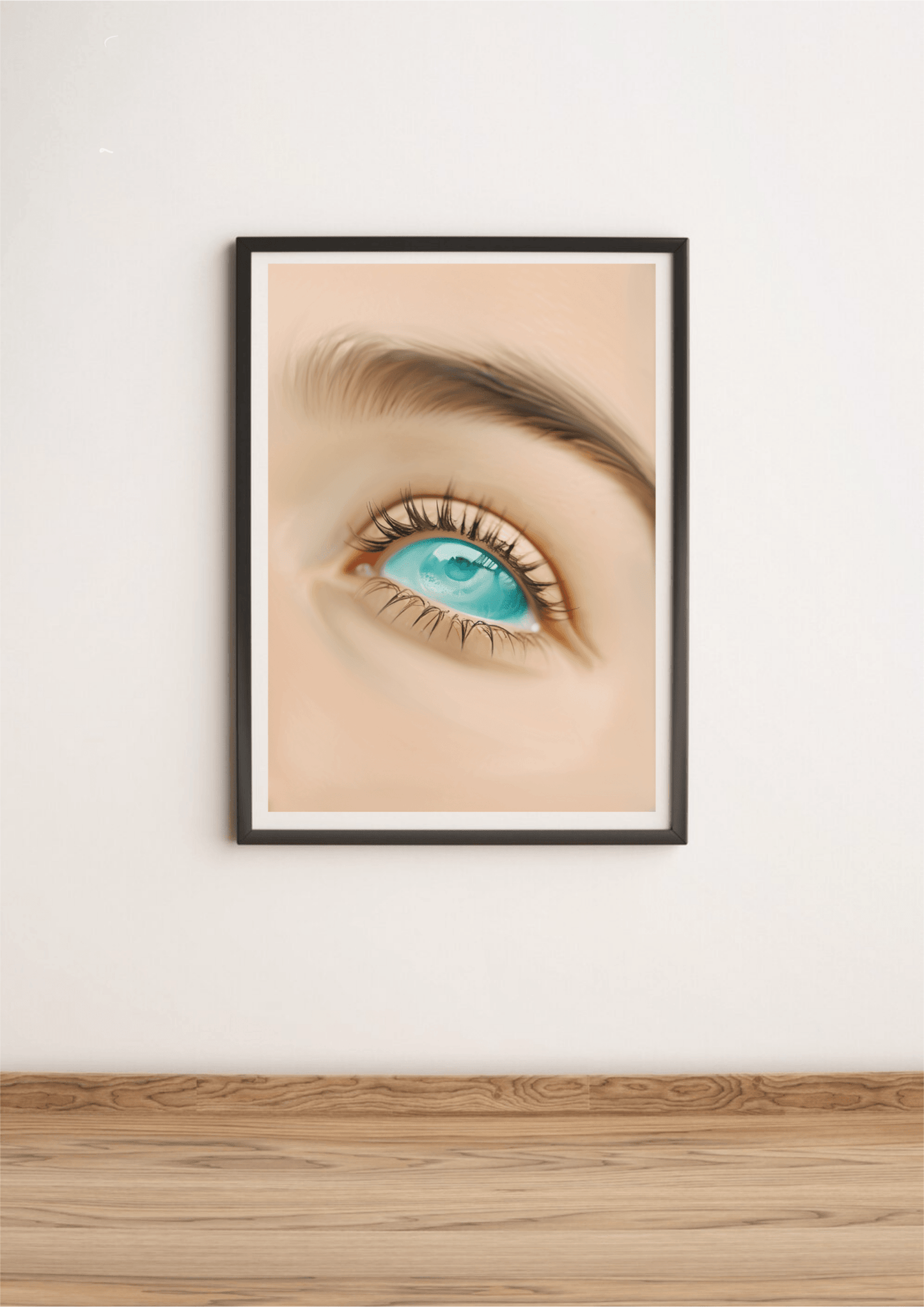 Sea - Gaze Art Print | Ocean Eye Spiritual Wall Art A3 A4 A5 - mezetto KEOLIX KEOLIX